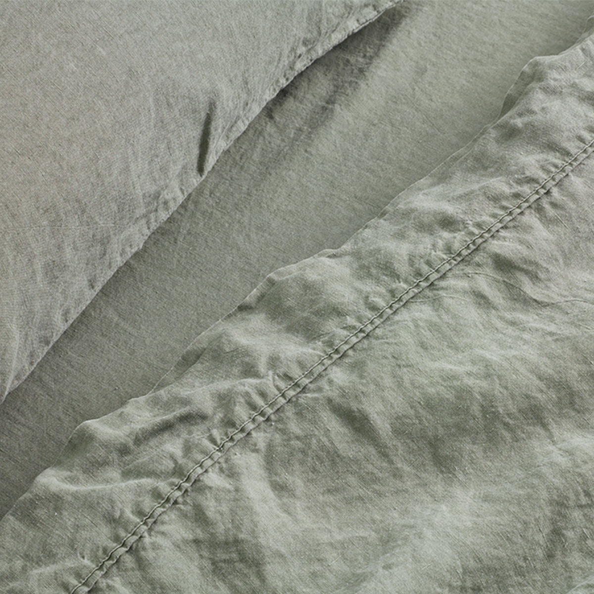 Linen Sheet Set Eucalyptus