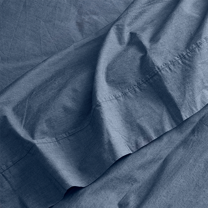 Linen Sheet Set Indigo